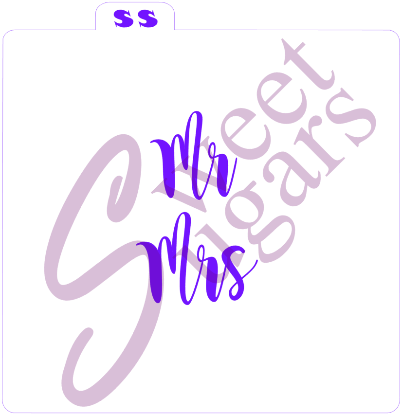Wedding Ampersand Titles Silkscreen Stencil (3 Options) image 0