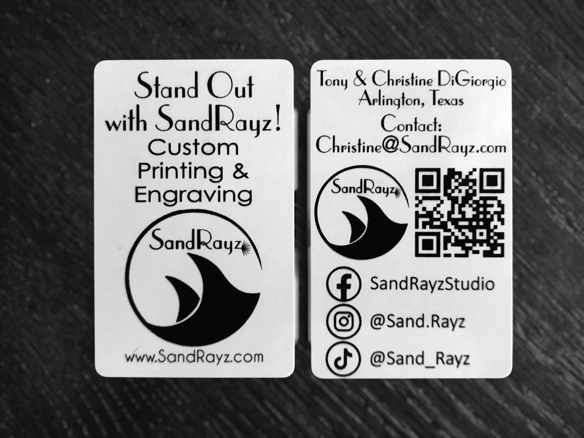 Custom Printed PVC Business Cards image 0